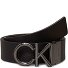  CK Metal Bombe Gürtel Leder Variante ck black pebble | 90 cm