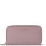  Bologna Leather XL Double Zip-Around Geldbörse RFID Leder 20 cm Variante rose
