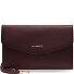  Bologna Leather Clutch Tasche Leder 23 cm Variante burgundy