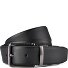  Gürtel Leder Variante black | 110 cm