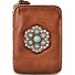  Tosca Geldbörse RFID Schutz Leder 13 cm Variante cognac