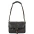 Schultertasche Leder 24 cm Variante nero  Schultertasche Leder 24 cm Variante nero