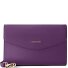  Bologna Leather Clutch Umhängetasche Leder 23 cm Variante purple