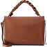 Boheme Handtasche Leder 32.5 cm Variante cognac-noir Boheme Handtasche Leder 32.5 cm Variante cognac-noir