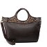 Shopper Tasche Leder 35 cm Variante moro Shopper Tasche Leder 35 cm Variante moro