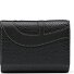 Deborah Geldbörse Leder 12 cm Variante black