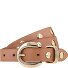  Nietengürtel Leder Variante cognac | 100 cm