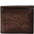  Derrick Geldbörse RFID Schutz Leder 11.5 cm Variante dark brown