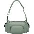  Lila Schultertasche Leder 33 cm Variante forest green