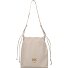 Slouchy Beuteltasche Leder 31 cm Variante beige-grigio fumo Slouchy Beuteltasche Leder 31 cm Variante beige-grigio fumo
