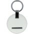  Schlüsselanhänger Leder 9 cm Variante white