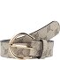  Gürtel Leder Variante offwhite-olive | 80 cm