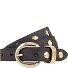  Nietengürtel Leder Variante black | 80 cm
