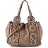  Dafne Mini Bag Schultertasche Leder 17 cm Variante ghiaccio