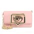 Eyelike buckle Clutch Geldbörse 19.5 cm Variante malva Eyelike buckle Clutch Geldbörse 19.5 cm Variante malva