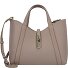 Goccia Shopper Tasche S Leder 28 cm Variante stucco gray-mauve  Goccia Shopper Tasche S Leder 28 cm Variante stucco gray-mauve