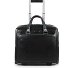  Blue Square 2-Rollen Businesstrolley Leder 36 cm Laptopfach Variante black
