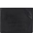  Geldbörse Leder 12.5 cm Variante nero