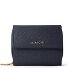  Bologna Leather Zip-Around Geldbörse Leder 12 cm Variante navy