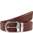  Icon Gürtel Leder Variante braun | individuell kürzbar